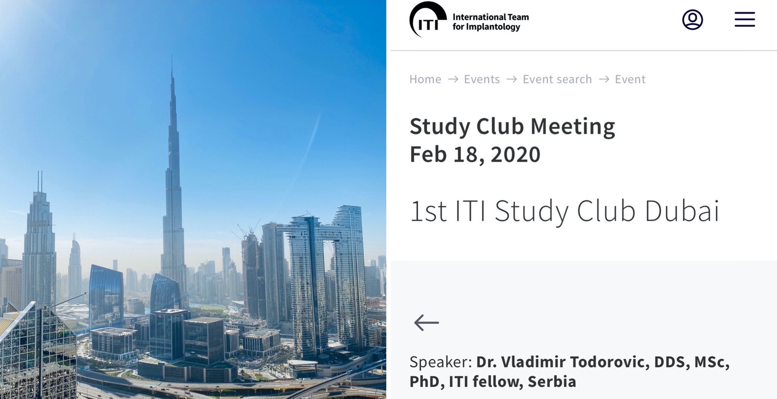 ITI Study Club Dubai Vladimir S. Todorovic